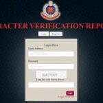 character certificate - Character Verification report