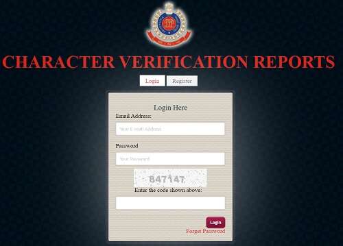 character certificate - Character Verification report