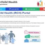 RCH Portal Data Entry