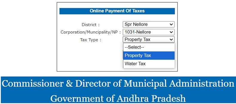 property tax - andhra pradesh municipal tax