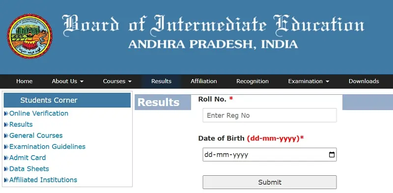 AP Inter Supplementary Results 2025 - AP Inter Supply results