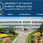 Calicut University Results - Calicut university Result 2025