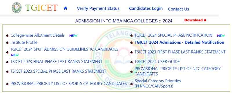 TS ICET Counselling Dates 2024