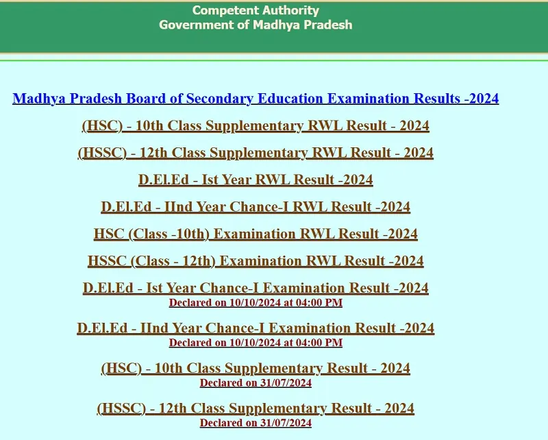 MPResults - Mp 10th Result - Mp 12th Result - Mp HSC Result - MP HSSC Result - MP 10th Class Result - MP class 10th result - Mp Inter Result - MP Intermediate Result