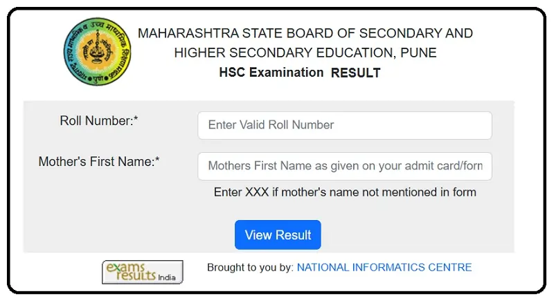 Maharashtra HSC Result 2025 - Maharashtra Board HSC Result