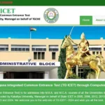 TS ICET Result - TG ICET Result - Admit Card - Hall Ticket Download