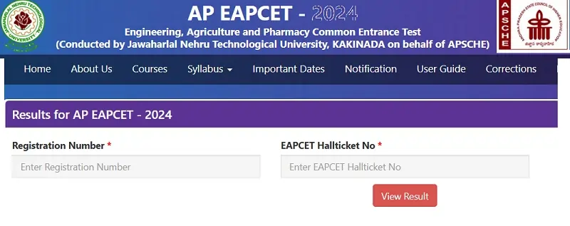 AP Eamcet Results apsche-ap-govin