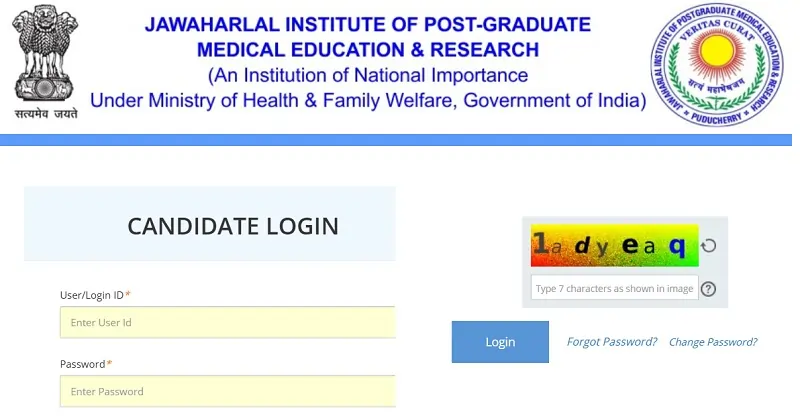 JIPMER Exam Date - Jipmer Result For Nursing officer Recruitment Notification