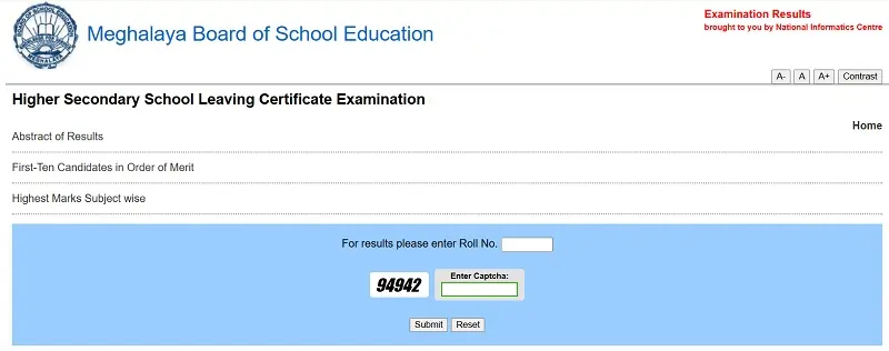 MBOSE Hsslc Result - Mbose HSSLC Routine Result