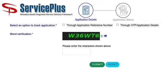 Service Plus Status - Service Online Status