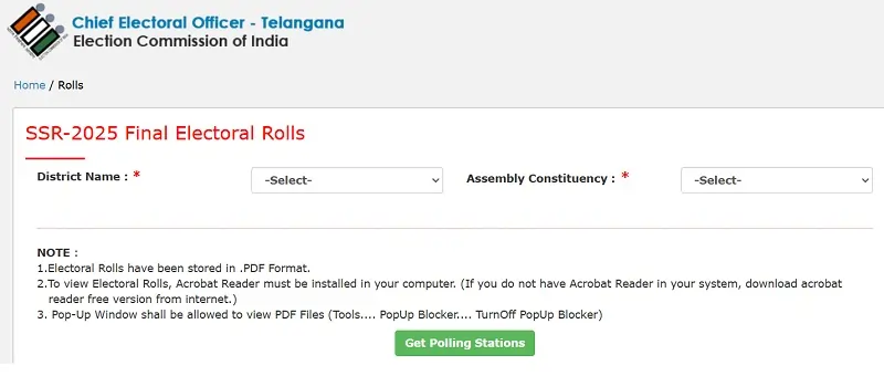 Voter List Download - Voter Id Card Online Apply