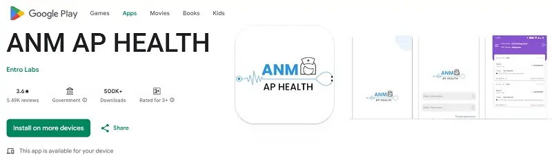 ANM AP Health App Update Download Latest version Update Online