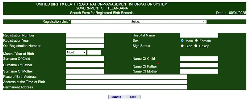 Death Certificate Download - Death Registration Online -Death Records Search