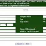 UBD AP Death Certificate Download - Death Registration Online