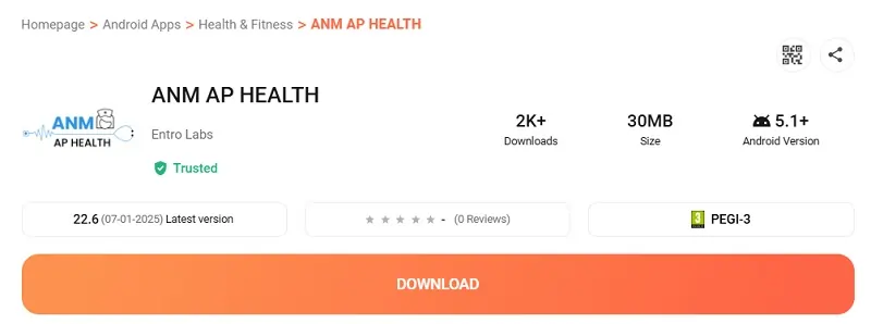 anm ap health app download - anm ap health update latest version