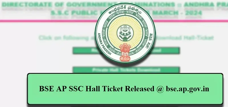 Ap 10th Class Hall Ticket Download - Bse-ap-gov-in 10th Class Hall Ticket